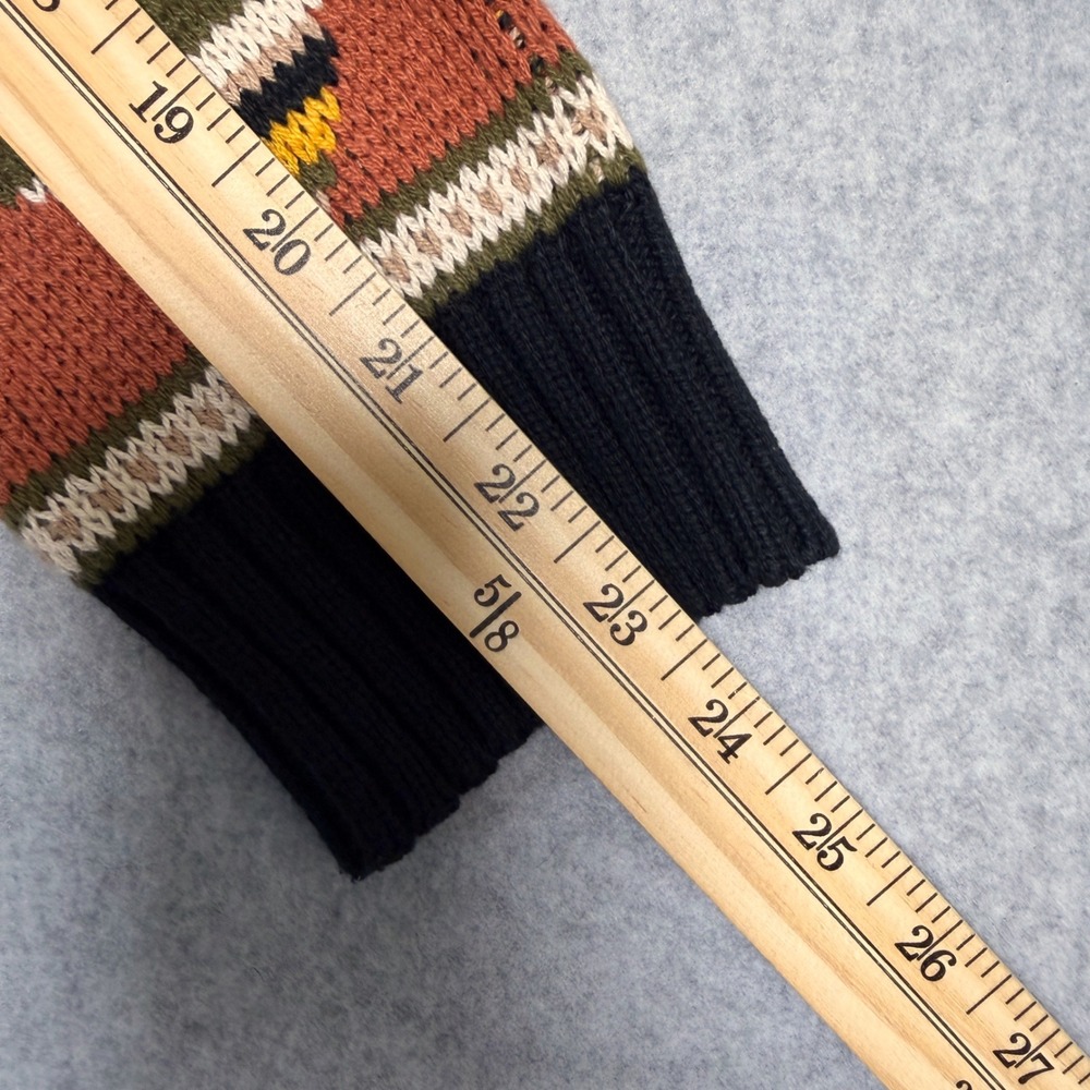 Lucky Brand Cardigan Sweater Womens S Multicolor Southwestern Aztec Boho Western - Picture 9 of 12